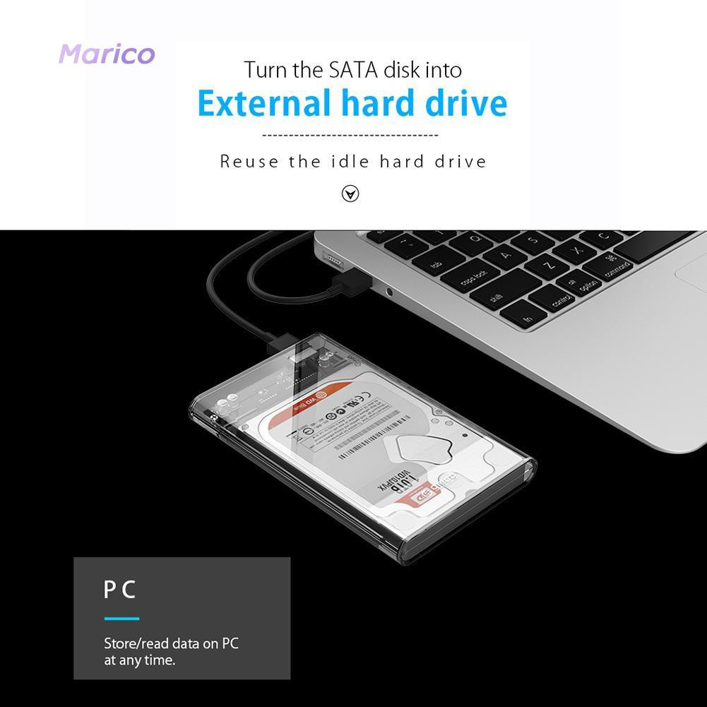 ORICO Hộp Đựng Ổ Cứng Ngoài 2.5in Sata Usb 3.0 Hdd Ốp | BigBuy360 - bigbuy360.vn
