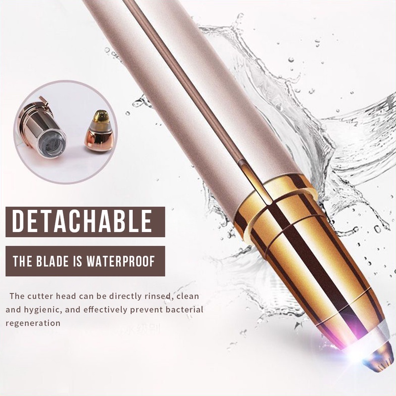 Máy Tỉa Lông Mày Mini Không Gây Đau Đớn Tiện Dụng