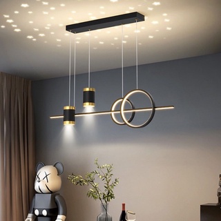 Đèn thả LUNA 2 vòng 2 rọi trang trí pha lê mang phong cách cổ điển 3 chế độ ánh sáng (619.168)