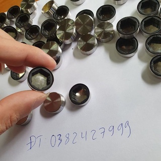Combo 20 nắp chụp vít trụ cầu thang kính tròn inox 304