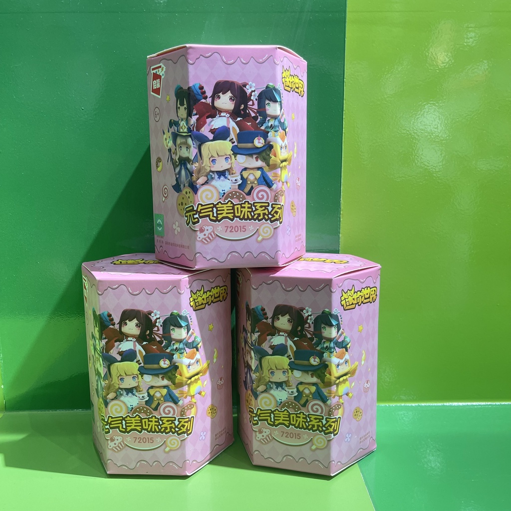 Mô hình lắp ráp Mini World các nhân vật cute