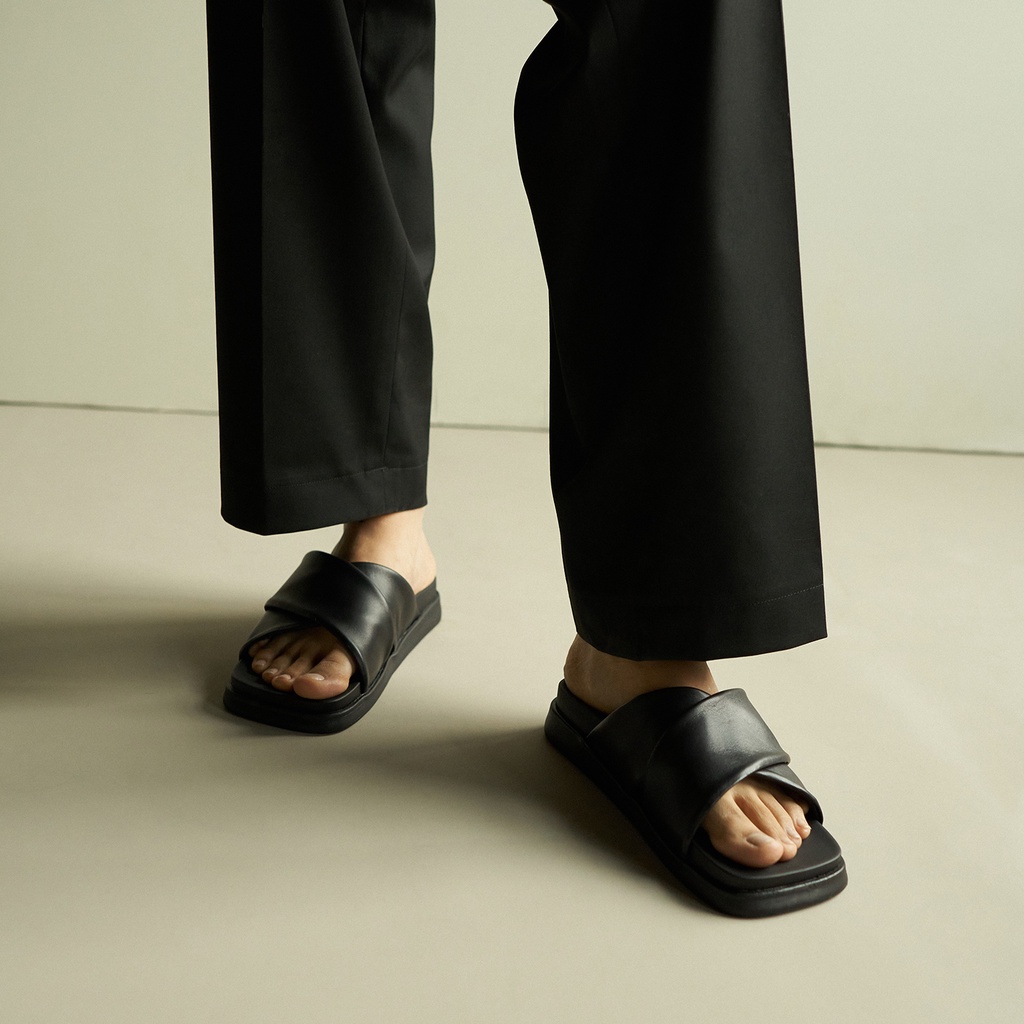 TRÉO SANDALS Waa. - Dép Da Quai Chéo