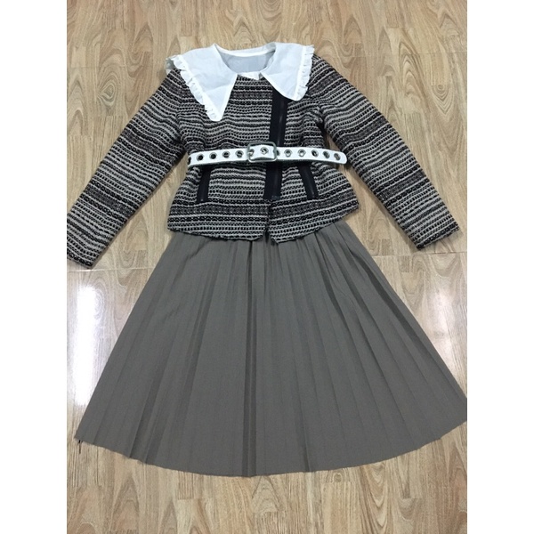 Pass áo tweed zara sz L