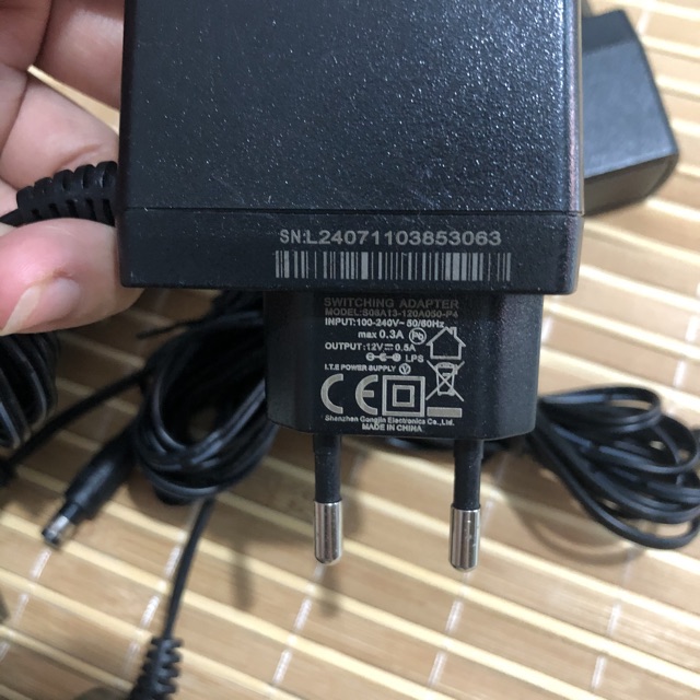 🌟CHÍNH HÃNG🌟Nguồn SWITCHING ADAPTER S06A13  12V-0.5A dùng cho camera, router wifi và các thiết bị điện _ nguồn mới