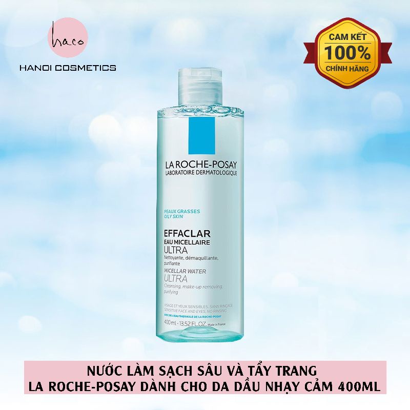 Nước tẩy trang La Roche-Posay dành cho da dầu 400ml