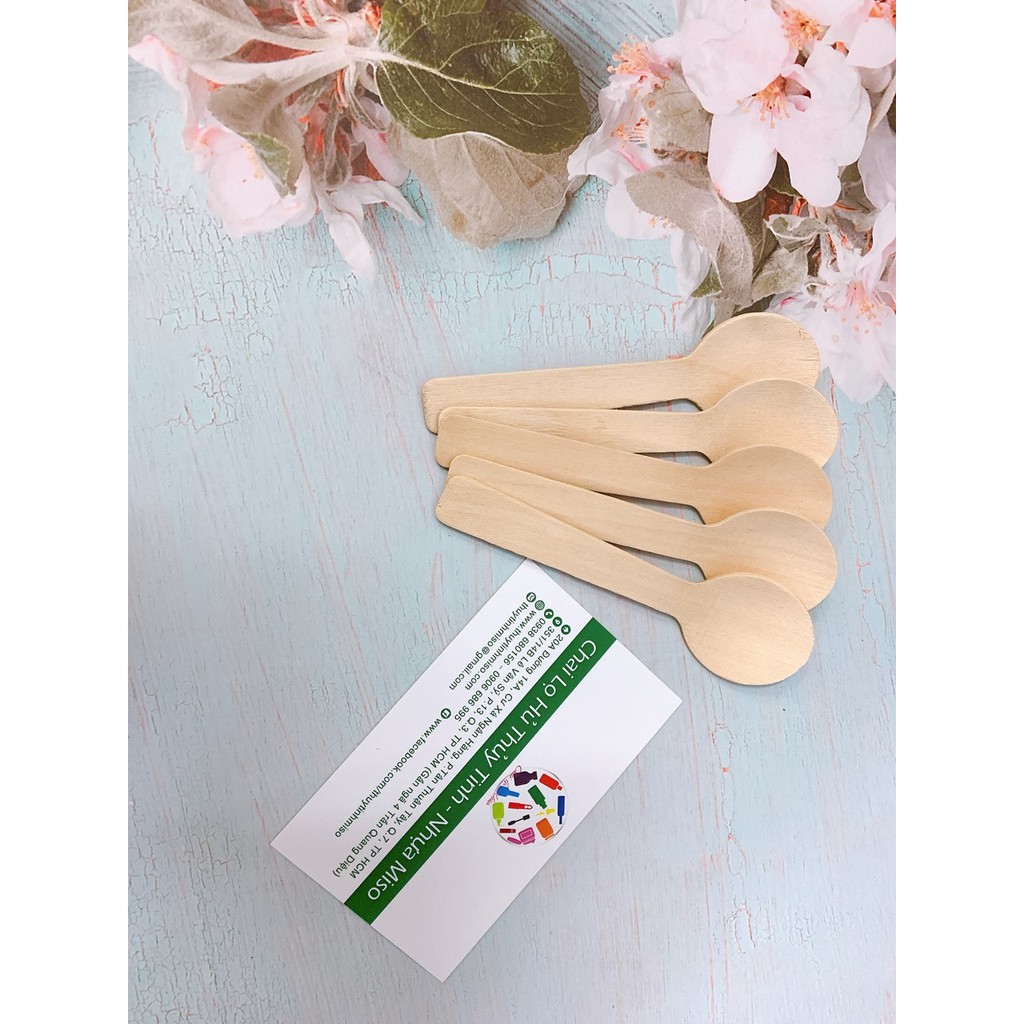 SET 100C THÌA GỖ MẬT ONG, MỸ PHẨM, YAOUR