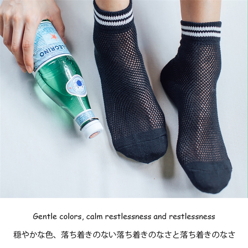 Vớ thể thao cổ thấp vải cotton phong cách Nhật Bản chống trượt thời trang dành cho nữ