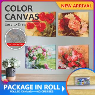 Tranh vải canvas trang trí hình hoa