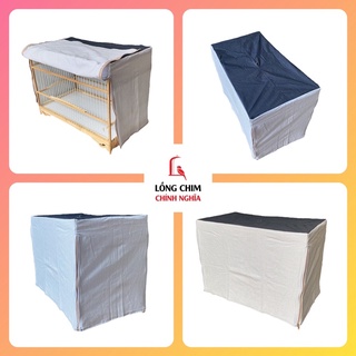 Áo lồng chim tập lực size 60cm, 80cm, 1m, 1m2 vải đẹp (chiều rộng 36cm) - phụ kiện lồng chim cao cấp