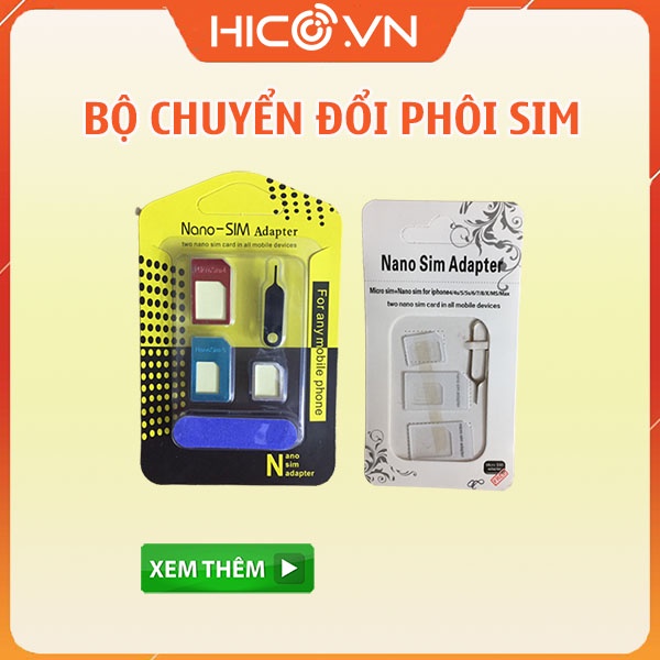 Bộ chuyển đổi phôi sim đa năng kim loại kèm miếng ráp , phôi trắng tiện dụng khi dùng với bộ phát wifi từ sim
