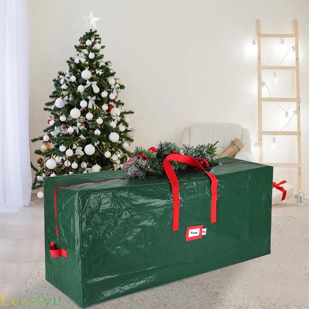 [ FAST SHIPPING ]Christmas Tree Storage Bag Dustproof Cover Xmas Gift Foldable Large-Capacity Bag
