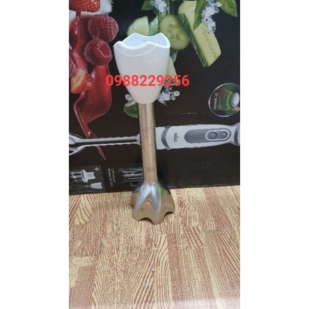 Thanh dao xay inox sục cháo máy xay Braun MQ5000 MQ5035 MQ5045 MQ5030 MQ3000 MQ3045 MQ3035 kèm hoa khế trắng