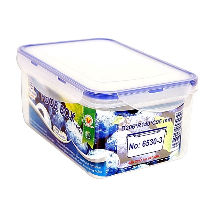Bộ Hộp Thực Phẩm Việt Nhật - Bộ Lạnh 6530