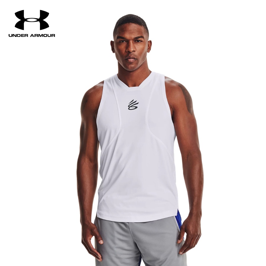 Áo ba lỗ bóng rổ nam Under Armour Curry Performance Tank - 1362587-100