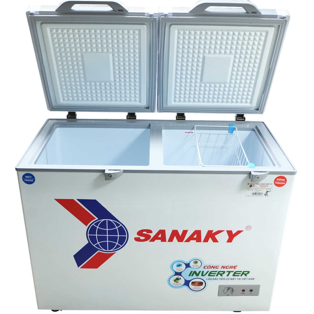 Tủ đông Mát Sanaky Inverter 280 lít VH-2899W4K (Miễn phí giao tại HCM-ngoài tỉnh liên hệ shop)