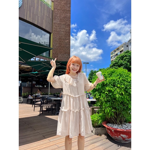 Phoebe Dress - Đầm babydoll tay bồng vintage - Remmus.vn