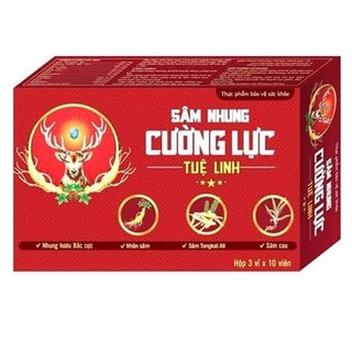 Sâm nhung cường lực Tuệ Linh 30 viên