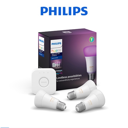 Bộ kit Philips Hue 16 triệu màu