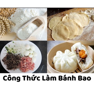 1Kg Bột Bánh Bao Mikko Kèm Túi Men Trộn Sẵn