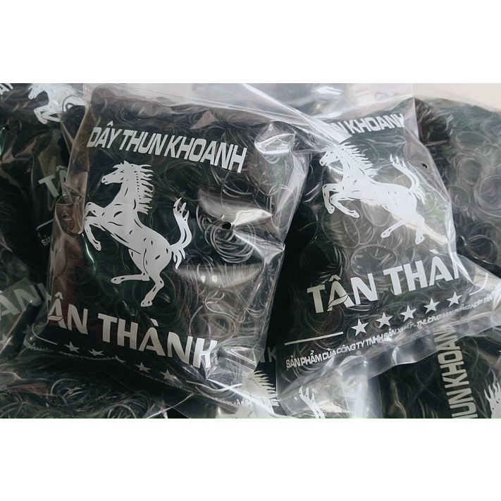 (100g thun khoanh lớn) Dây thun siêu dẻo, dây chun cao su, dây chun vàng, thun cột, dây chun cột