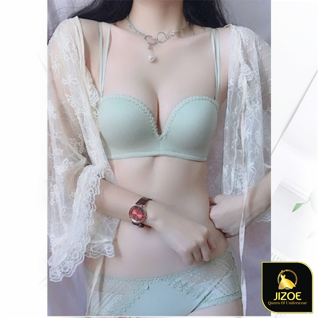 [ Mã WASTRUN4 giảm 10% tối đa 30K đơn 99K] Bộ đồ lót su đúc bàn tay nâng ngực hàng cao cấp JIZOE BAL39 | BigBuy360 - bigbuy360.vn