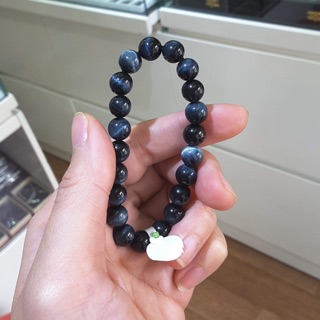 Vòng mắt hổ xanh đen 8li