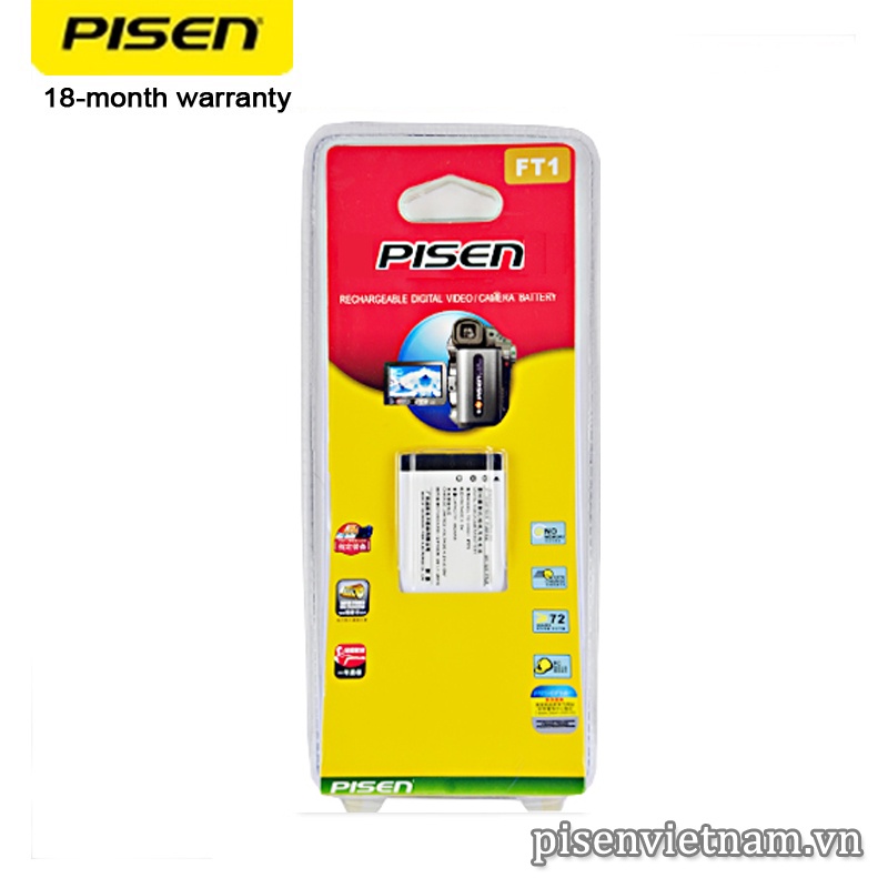 Pin Máy Ảnh Pisen Sony FT1 ( NJ )