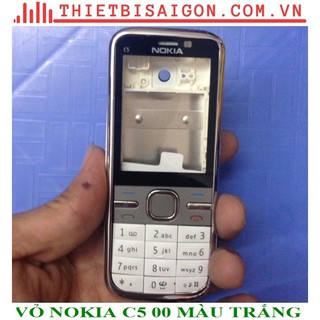 VỎ NOKIA C500 TRẮNG