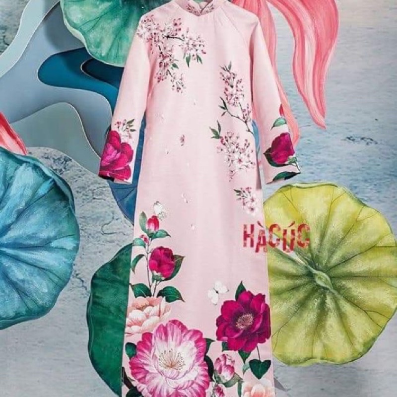 Áo dài Hà Cúc sz M newtag