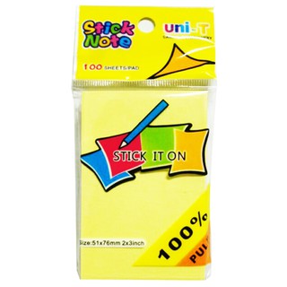 Giấy note vàng 2x3, 3x3, 3x4, 3x5