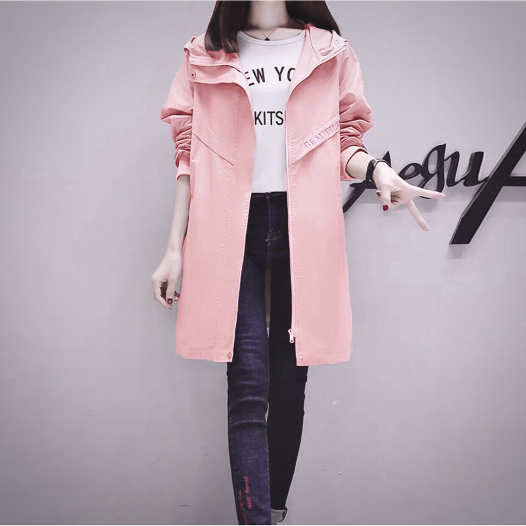 [HCM]ÁO KHOÁC KAKI NỮ FORM DÀI THIẾT KẾ CỰC ĐẸP DUYÊN DÁNG CỦA CÁC MYC NHÂN VIỆT XỊN SÒ