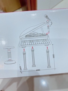 ĐÀN PIANO CỠ LỚN CHO BÉ 51cm