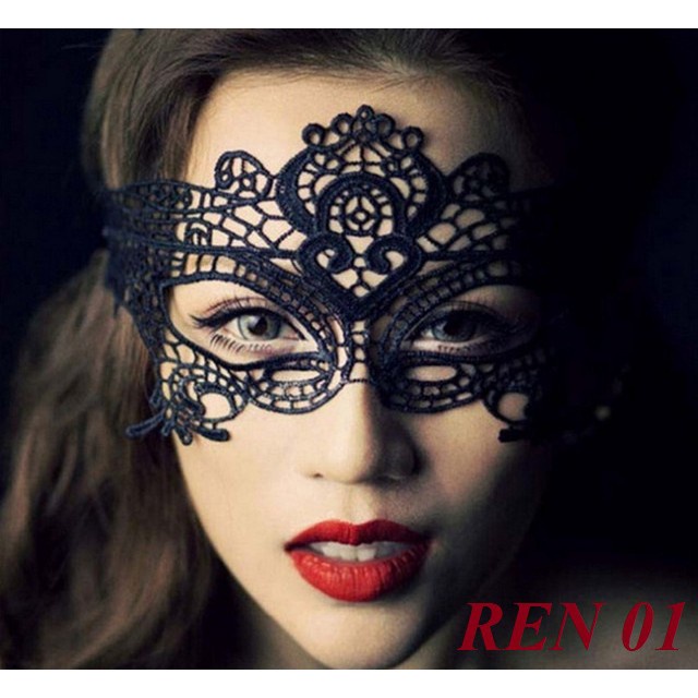 Mặt nạ ren sexy, cosplay, hóa trang bí ẩn, quyến rũ