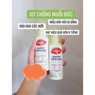 Xịt chống muỗi và côn trùng đốt,cắn Squito