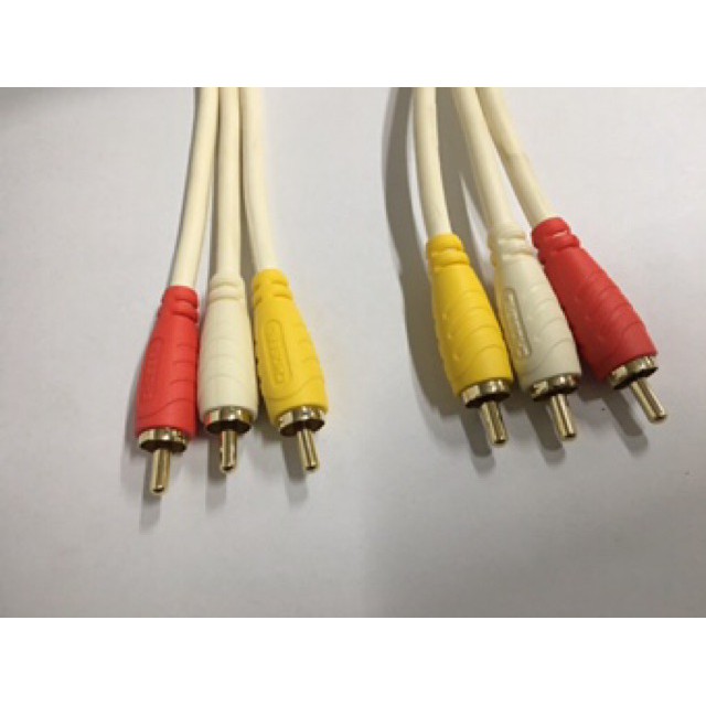 Dây loa CHOSEAL 6 đầu AV (3m)