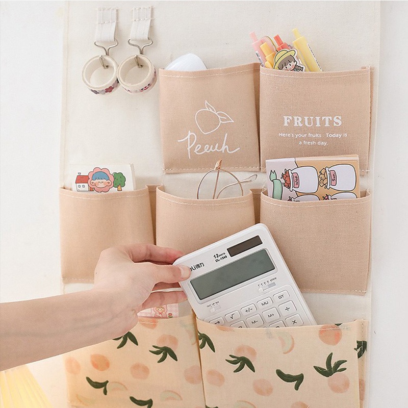Túi Treo Tường Đựng Đồ Đa Năng Gồm 3/7 Ngăn