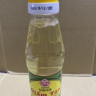 [250ml][Dấm Táo]Chai Dấm Hoa Quả Ottogi
