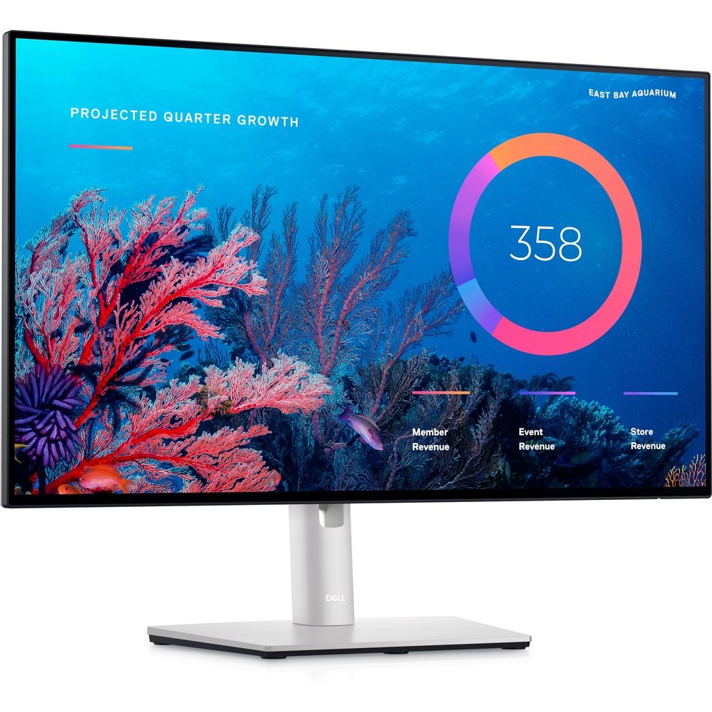 [Nhập mã DEMUS10 giảm 10% tối đa 50K] Màn Hình Dell UltraSharp U2422HE 23.8" FHD LED IPS USB-C RJ45