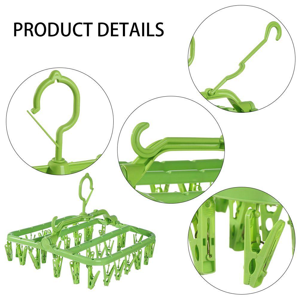 Dây Phơi Quần Áo 32 Kẹp Tiện Lợi