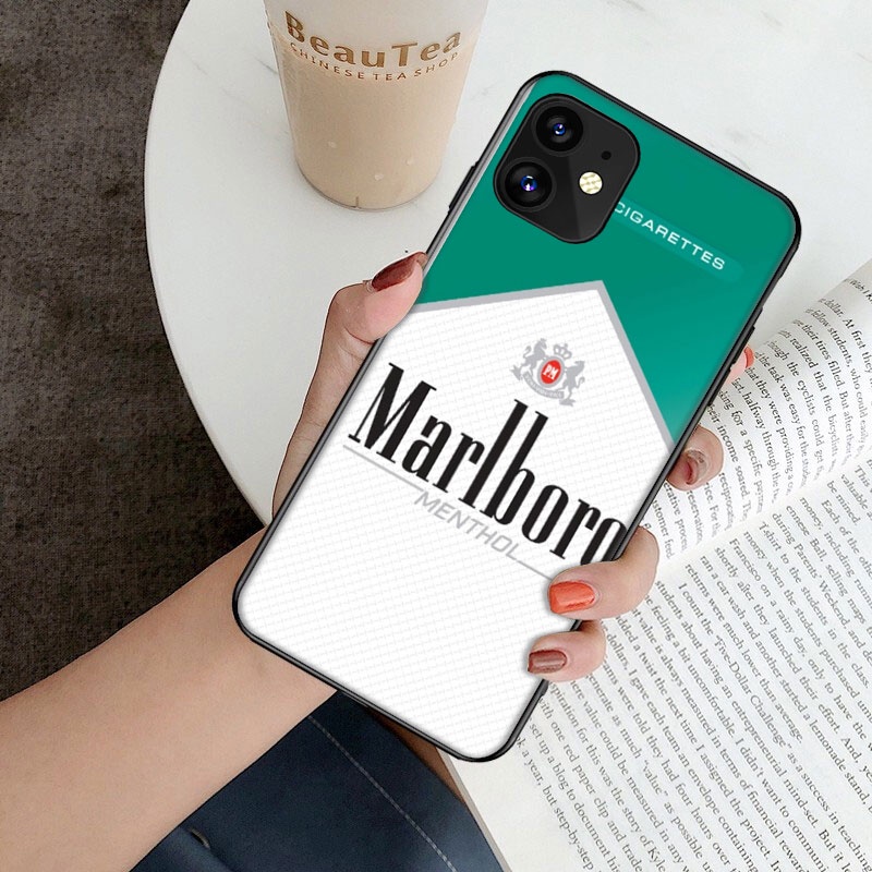 Ốp Điện Thoại Mềm Hình Marlboro Cho Iphone 5 5s 12 Pro Max 12 Mini Se 2020 2016