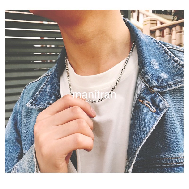 DÂY CHUYỀN KHẮC OM MANI PADME HUM TÂY TẠNG