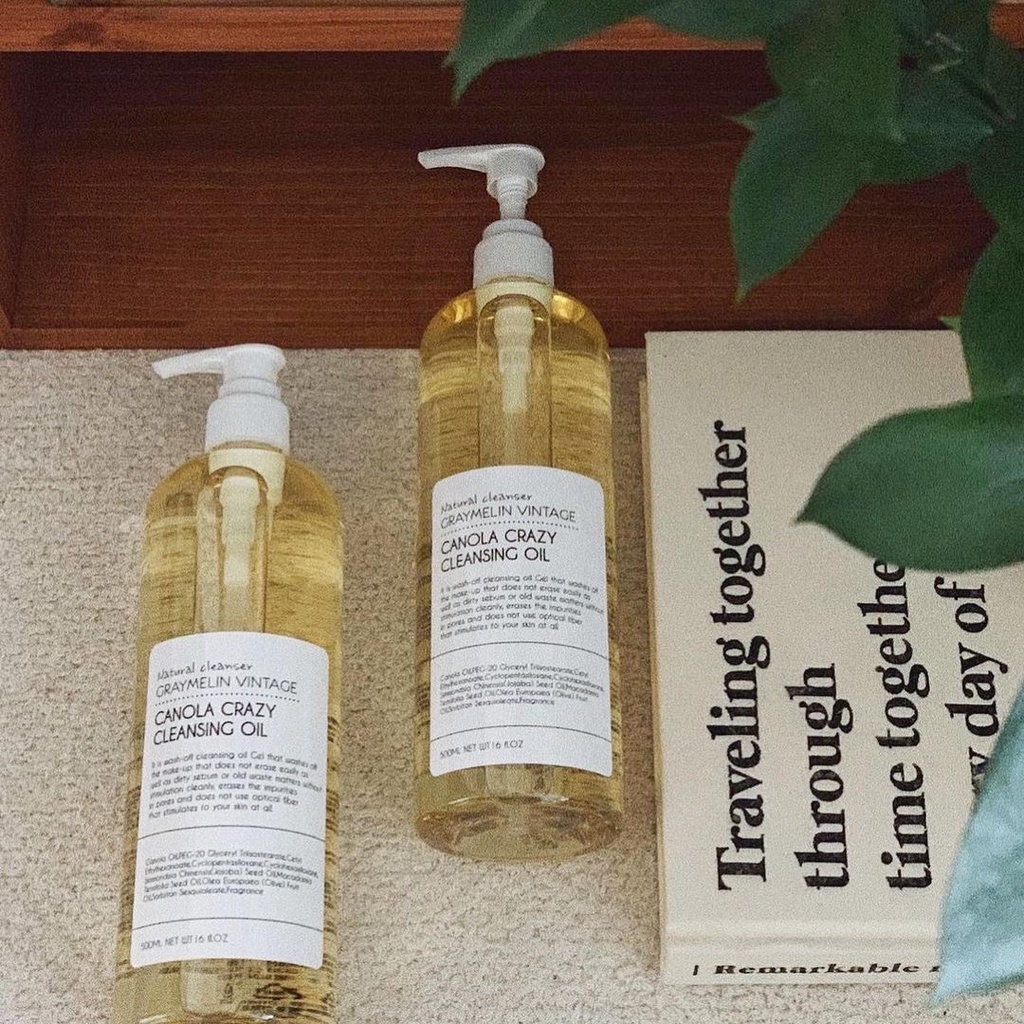 Dầu Tẩy Trang Hoa Cải Graymelin Canola Cleansing Oil