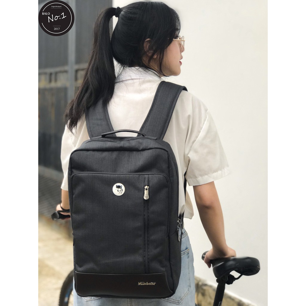 [Chính hãng] Balo Laptop Nam Nữ Thời Trang  Cao Cấp Mikkor The Ralph Backpack