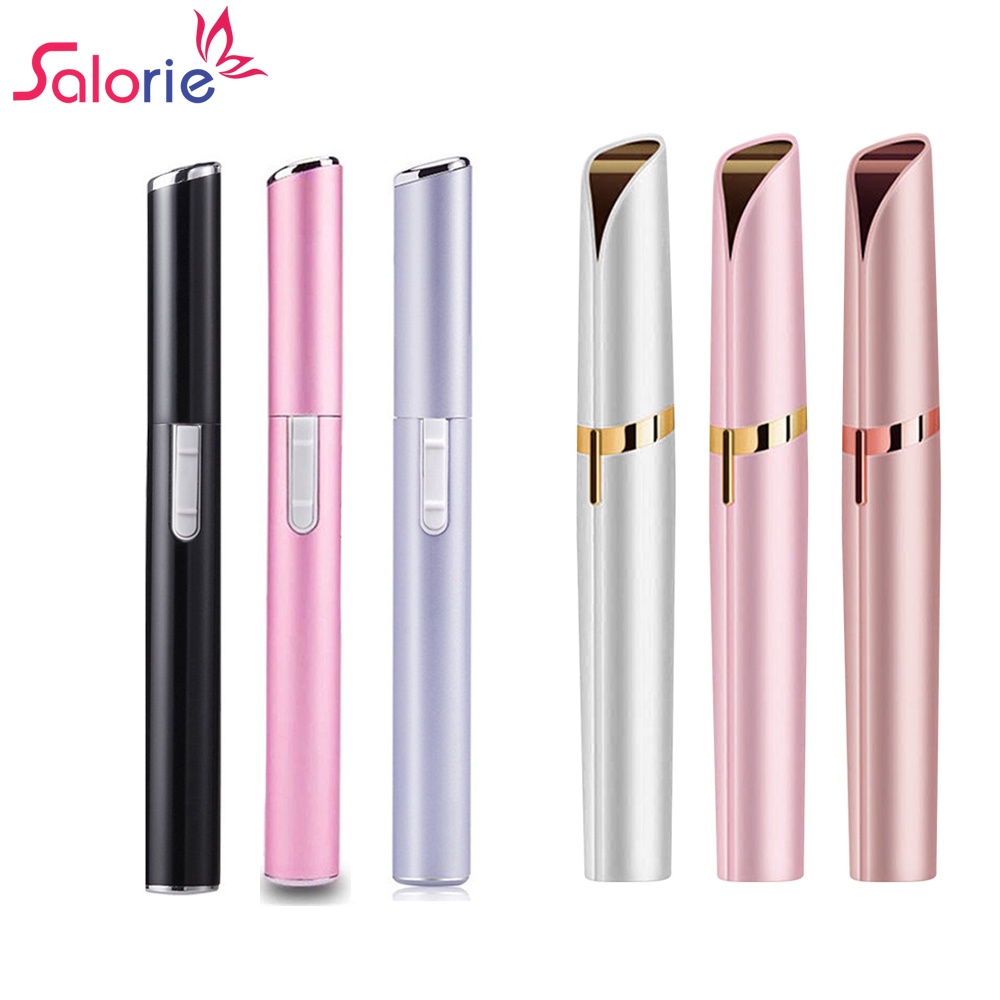 Máy cạo lông mày Salorie không đau sạc USB tiện dụng