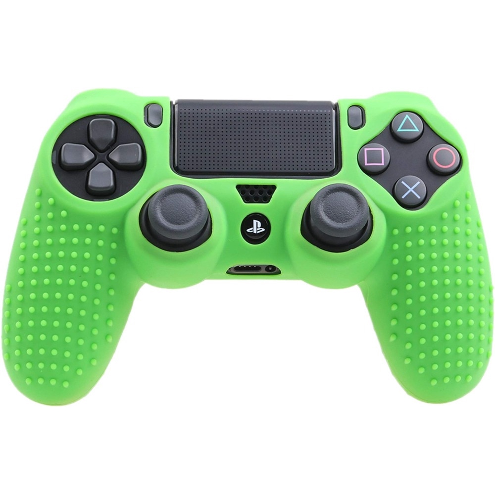 Vỏ bọc silicon Gel họa tiết chấm bi cho bộ điều khiển Sony PS4 Dualshock 4