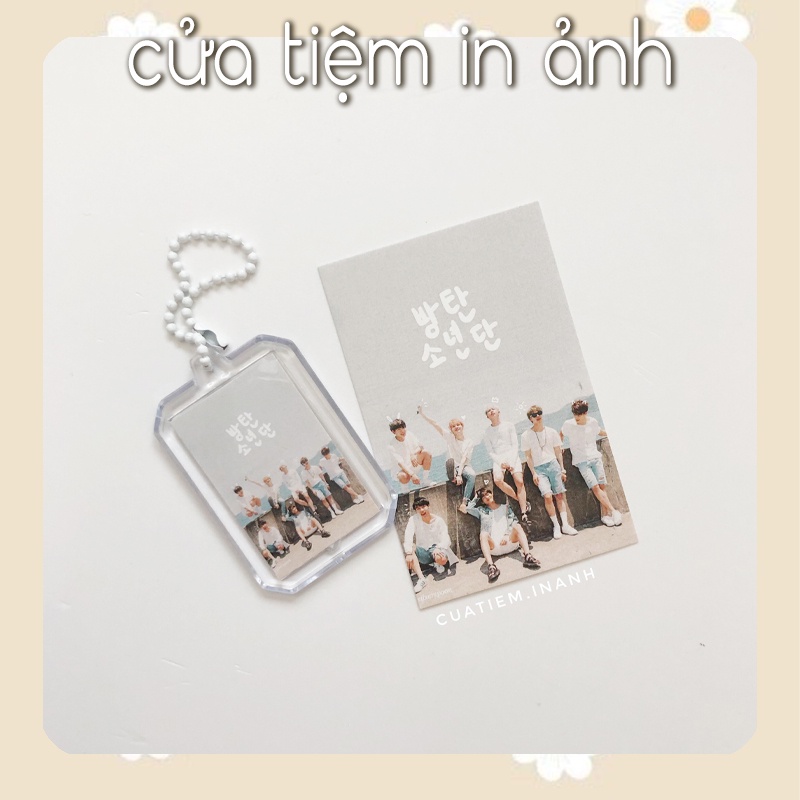 In Theo Yêu Cầu - Móc Khóa Mica