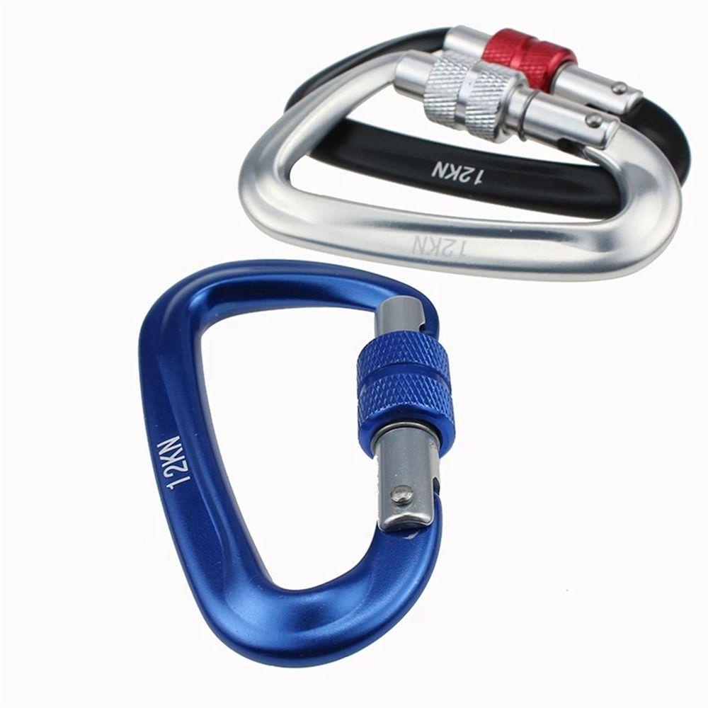 Móc Khóa Carabiner 12KN Đa Năng Hỗ Trợ Leo Núi TAYLOR1