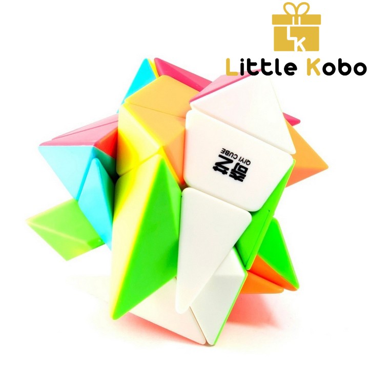 Rubik Biến Thể Axis Cube QiYi Rubic Stickerless Đồ Chơi Thông Minh