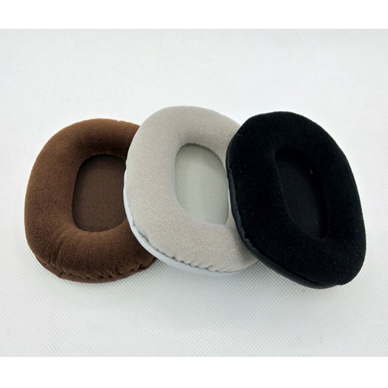 YXA♥ 2Pc Velvet Velour Earpad Earmuff Cushion For for ATH-M50 M50S M50X M40 M40S M40X