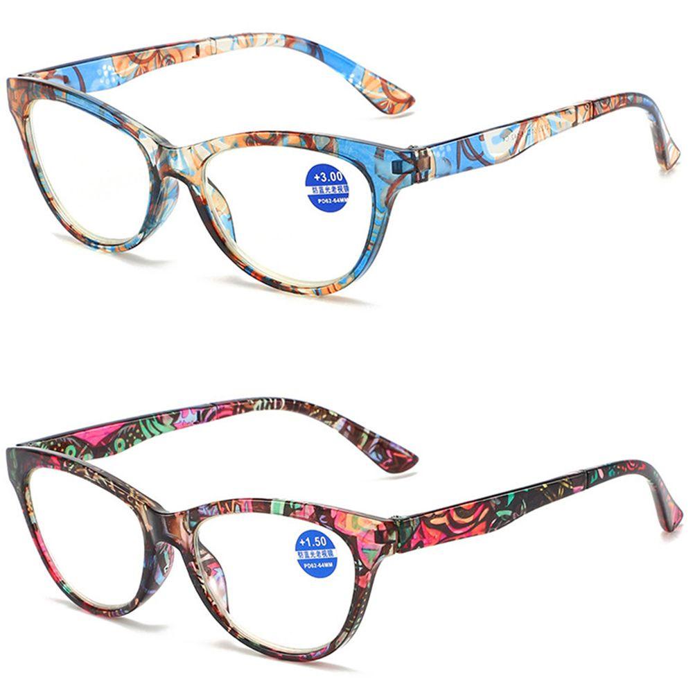 Kính Đọc Sách Gọng Hoa Siêu Nhẹ Phong Cách Cổ Điển Cho Nam Và Nữ